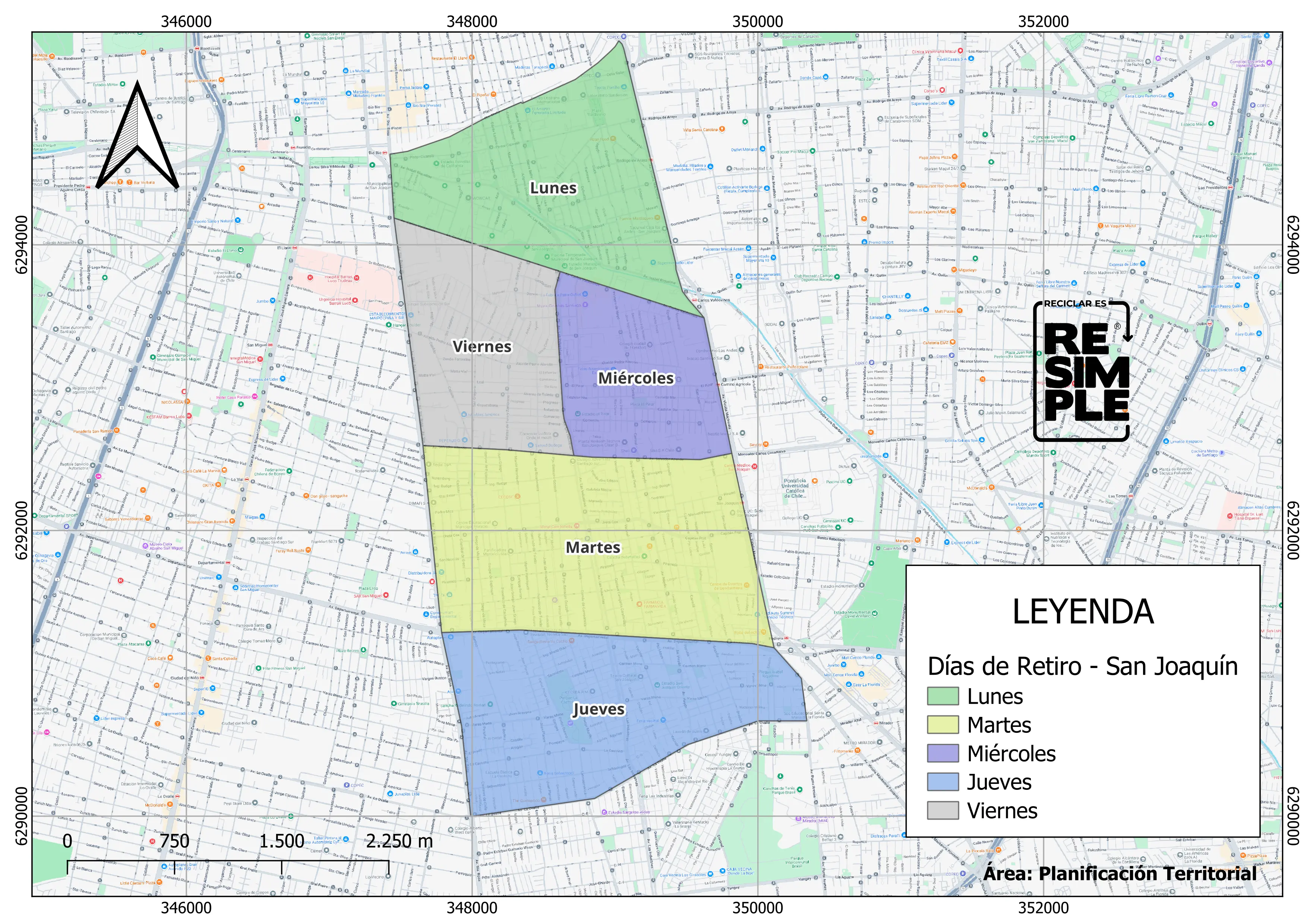 Mapa de Cobertura - San Joaquín