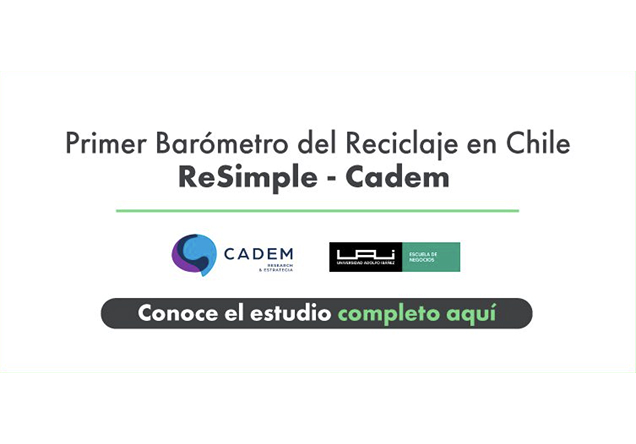 Primer Barómetro 
del Reciclaje en Chile