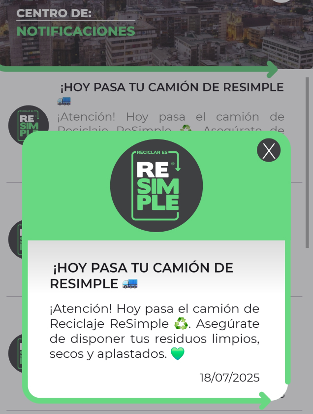Sistema de notificaciones