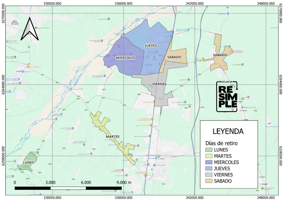 Mapa de Cobertura - Buin
