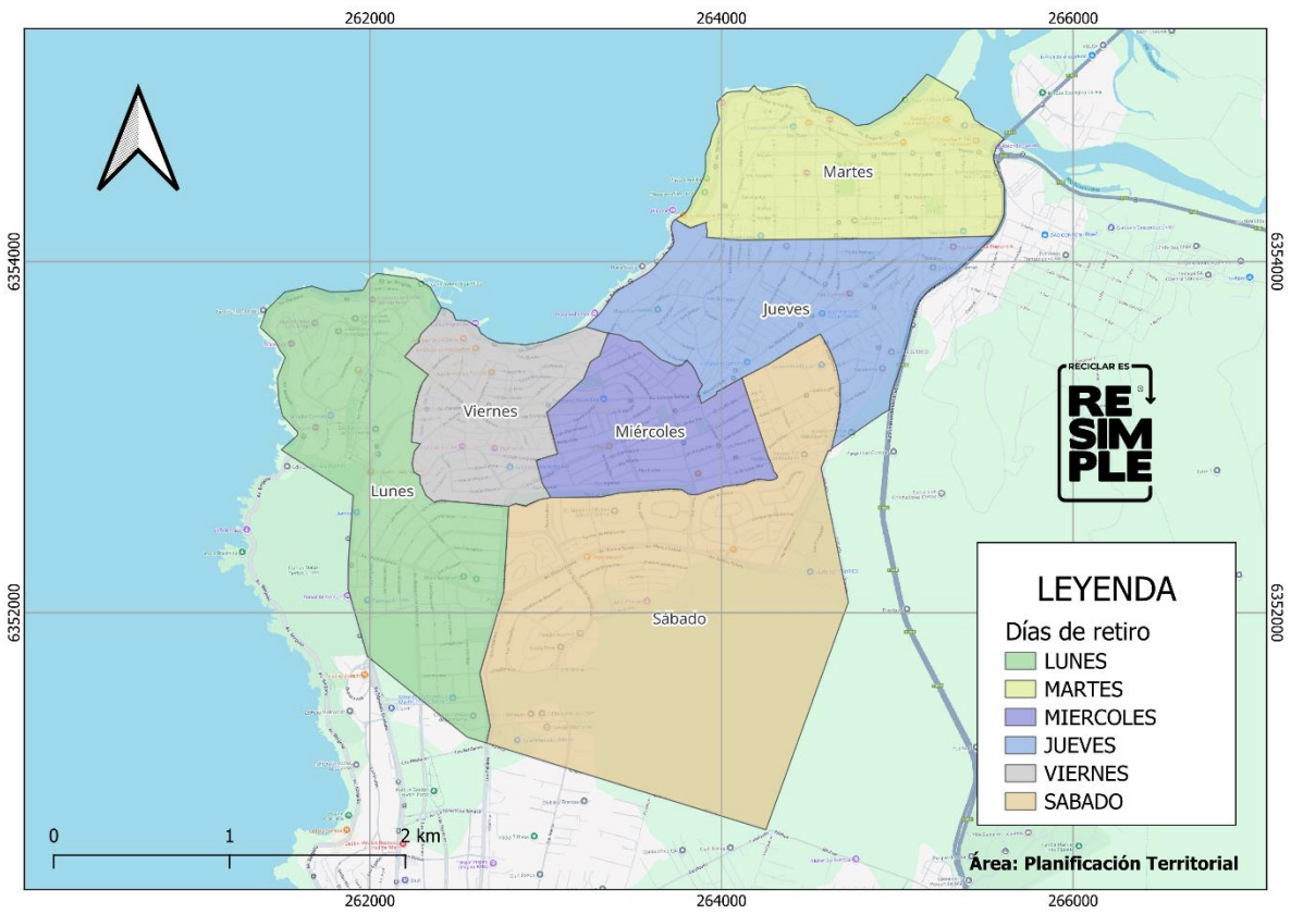 Mapa de Cobertura - Concón