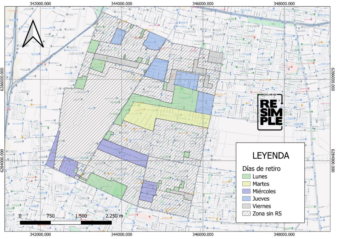 Mapa de Cobertura - El Bosque