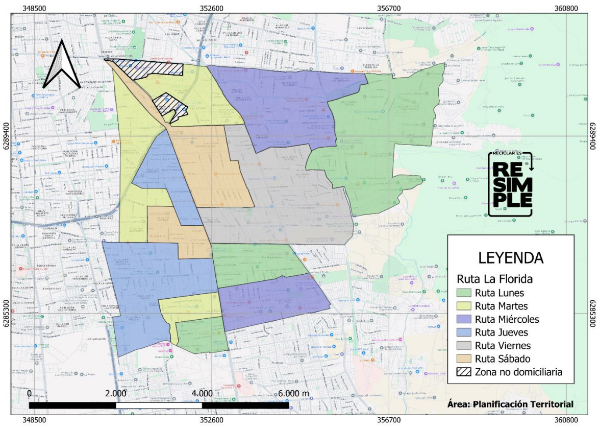 Mapa de Cobertura - La Florida