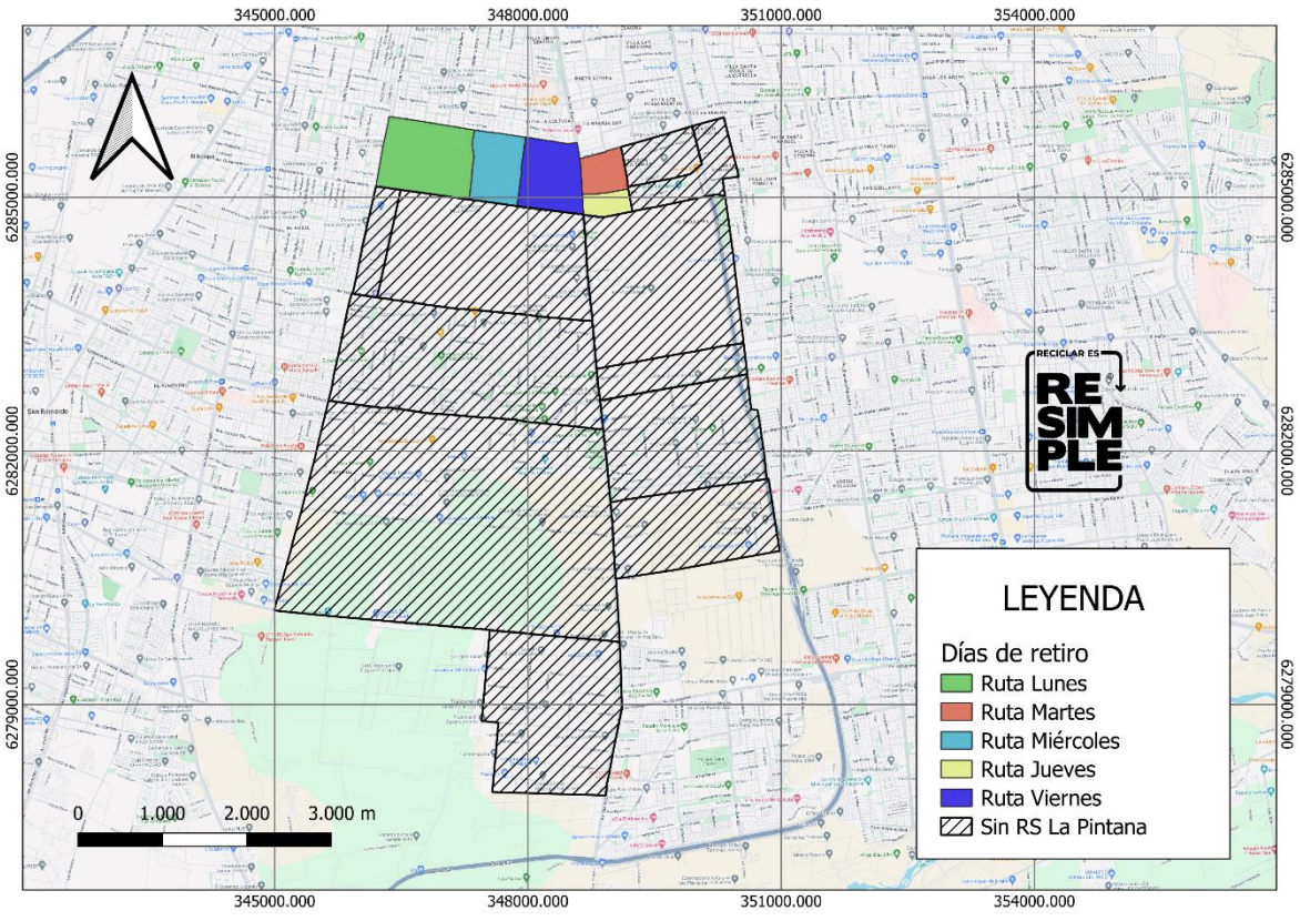 Mapa de Cobertura - La Pintana