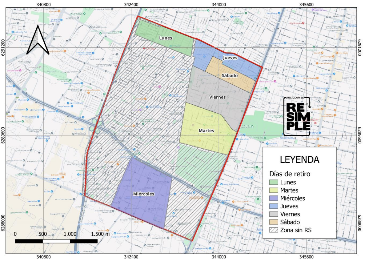 Mapa de Cobertura - Lo Espejo