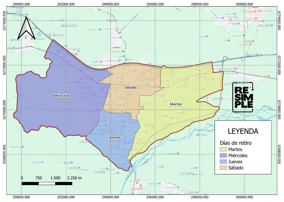 Mapa de Cobertura - Melipilla