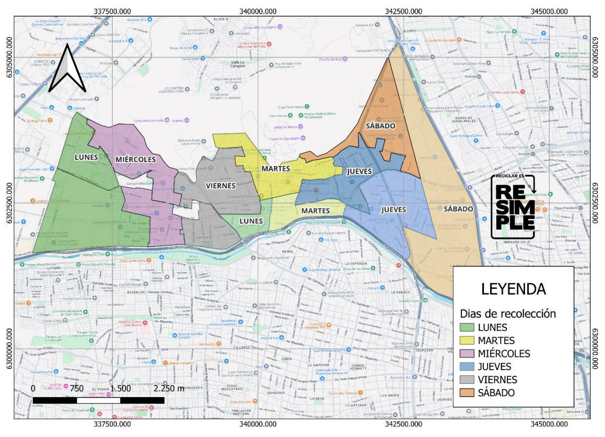 Mapa de Cobertura - Renca