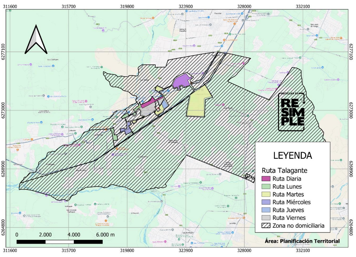 Mapa de Cobertura - Talagante