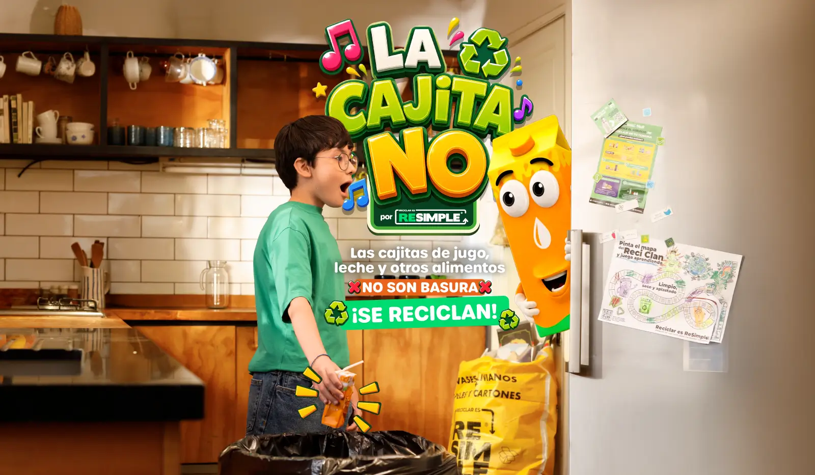 ¡La cajita NO es basura!