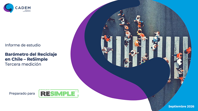 3° Edición del Barómetro del Reciclaje en Chile